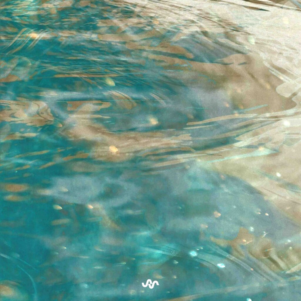 Artwork of the EP Entering the Ocean by Philippe Deschamps